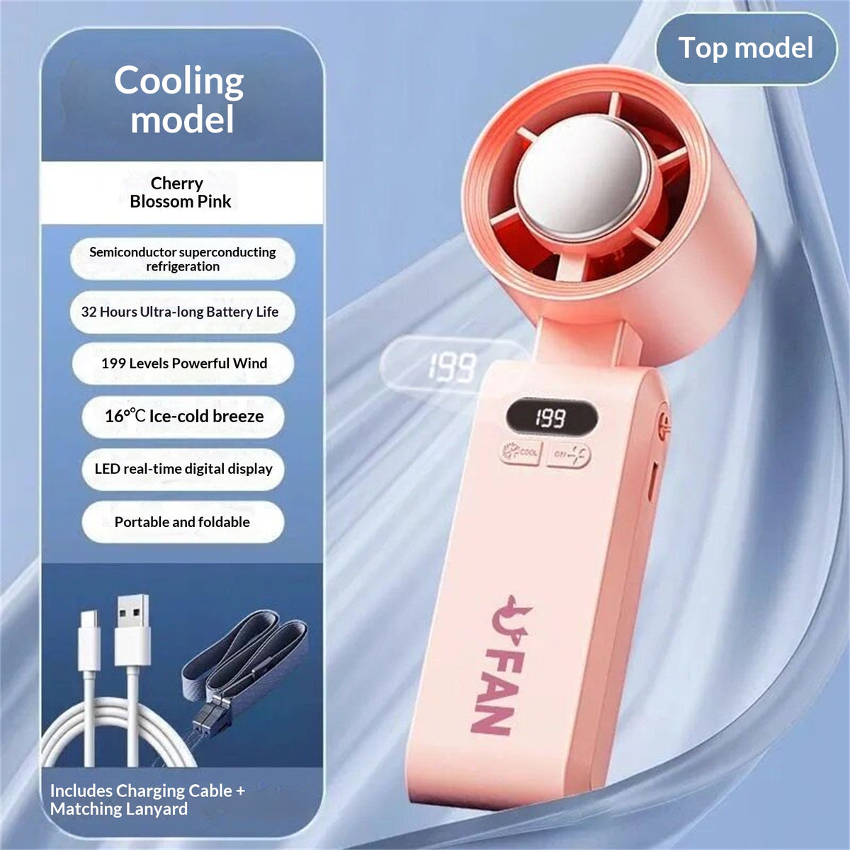 💧  Mini Fan Cool In Your Hand Bring Your Own Breeze 💧
