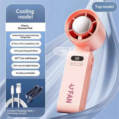 💧  Mini Fan Cool In Your Hand Bring Your Own Breeze 💧