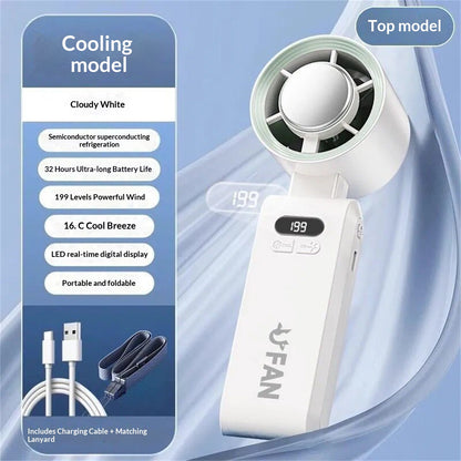 💧  Mini Fan Cool In Your Hand Bring Your Own Breeze 💧