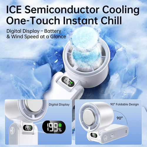 💧  Mini Fan Cool In Your Hand Bring Your Own Breeze 💧